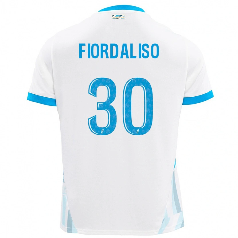 Danxen Kid Thelma Fiordaliso #30 White Sky Blue Home Jersey 2024/25 T-Shirt