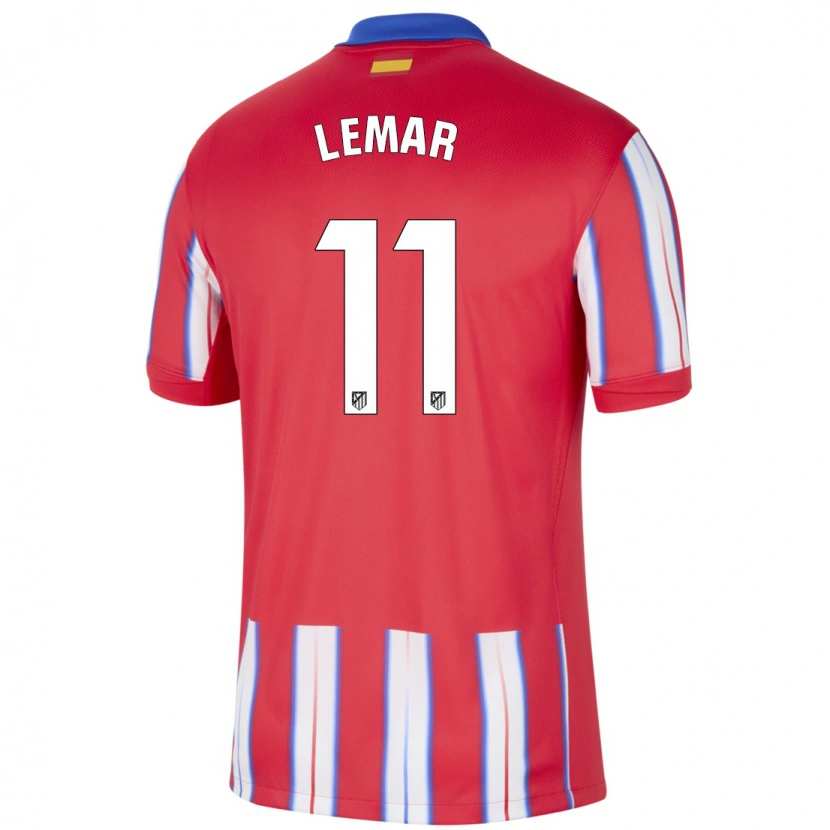 Danxen Kid Thomas Lemar #11 Red White Blue Home Jersey 2024/25 T-Shirt