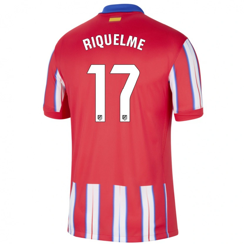 Danxen Kid Rodrigo Riquelme #17 Red White Blue Home Jersey 2024/25 T-Shirt