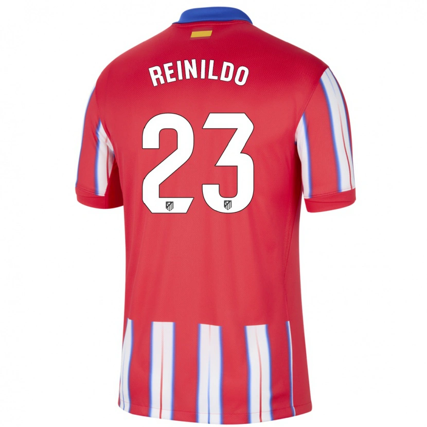 Danxen Kid Reinildo Mandava #23 Red White Blue Home Jersey 2024/25 T-Shirt