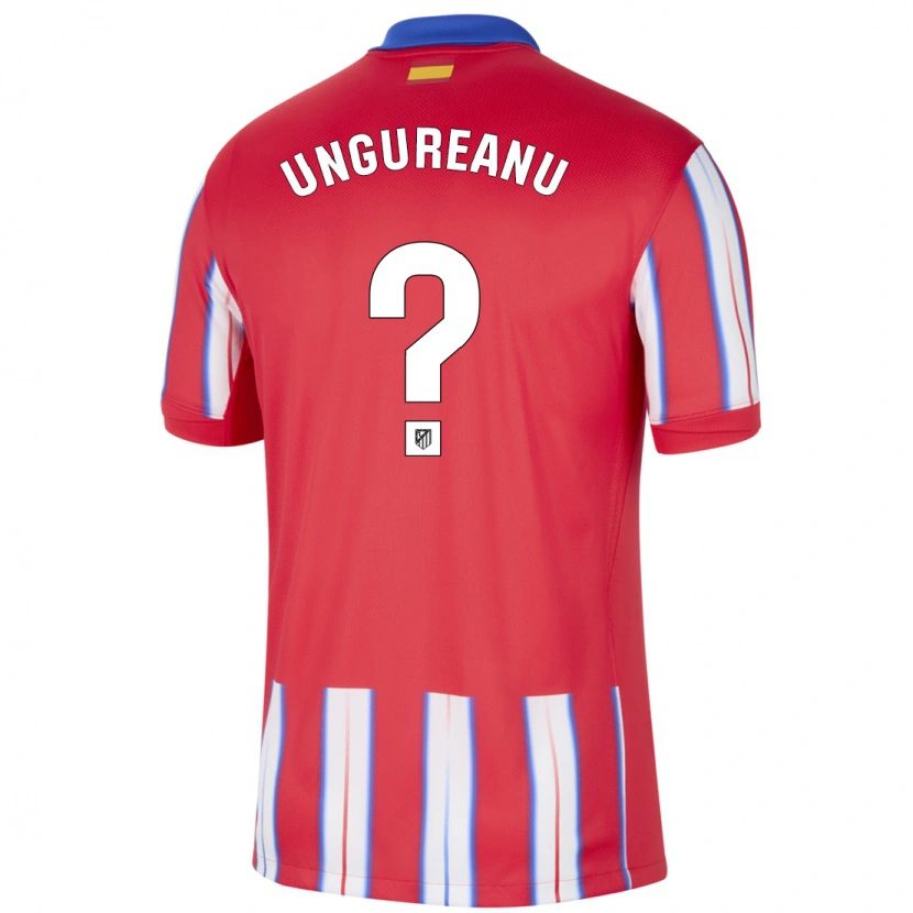 Danxen Kid Bogdan Ungureanu #0 Red White Blue Home Jersey 2024/25 T-Shirt