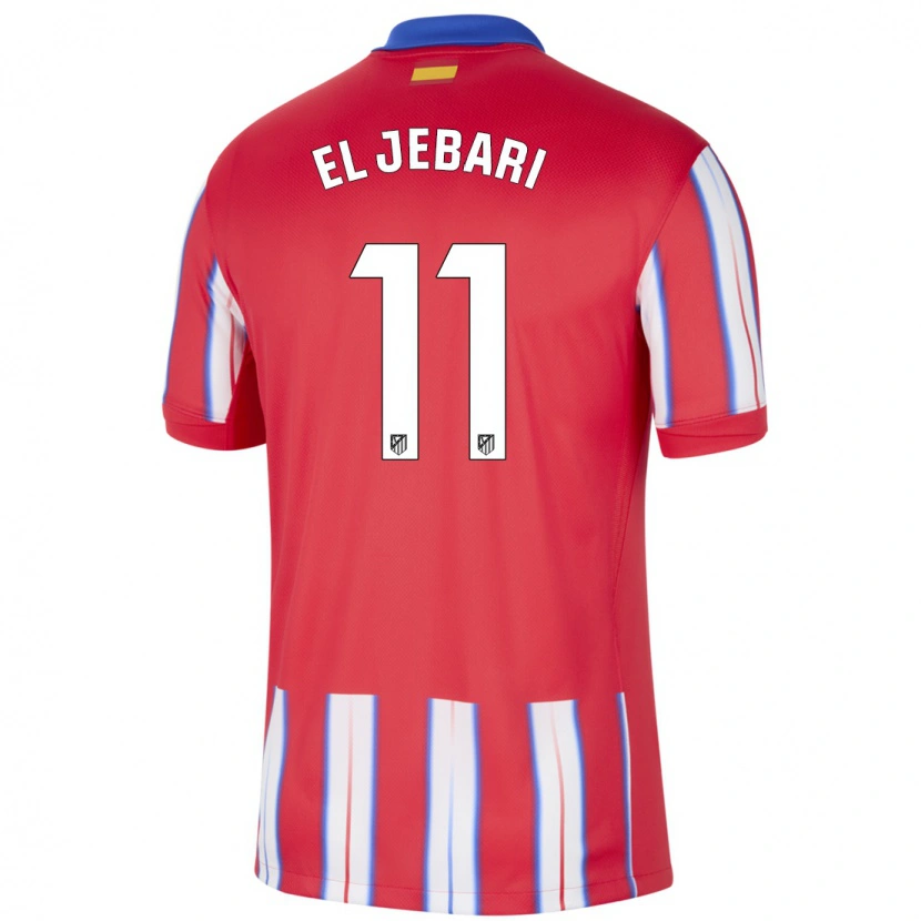 Danxen Kid Salim El Jebari #11 Red White Blue Home Jersey 2024/25 T-Shirt