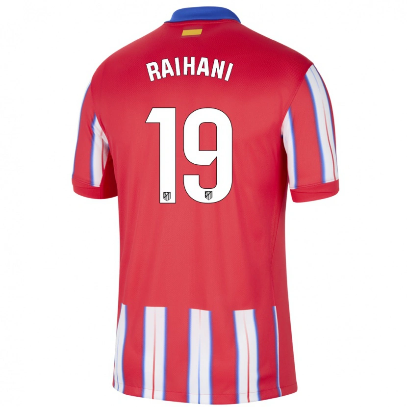 Danxen Kid Abde Raihani #19 Red White Blue Home Jersey 2024/25 T-Shirt