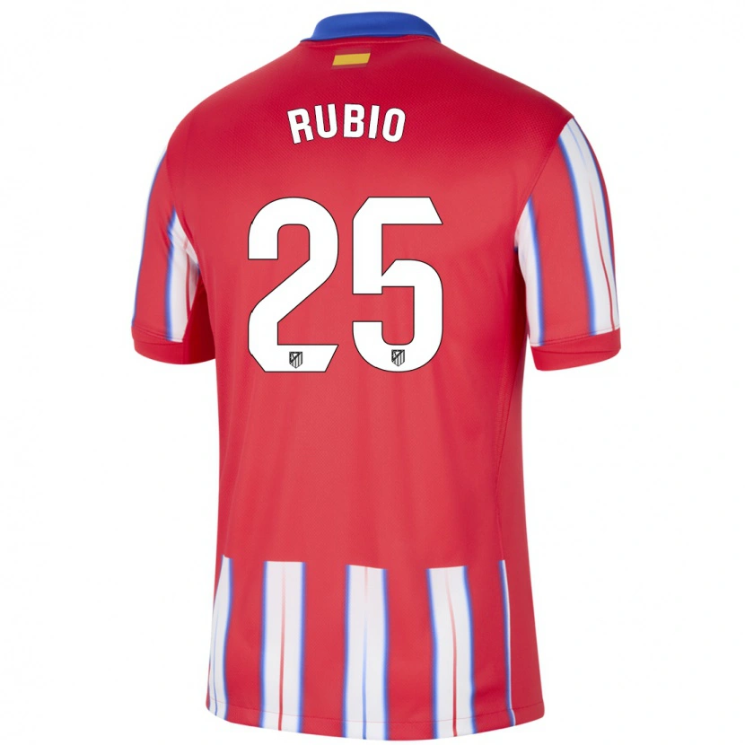 Danxen Kid Daniel Rubio #25 Red White Blue Home Jersey 2024/25 T-Shirt