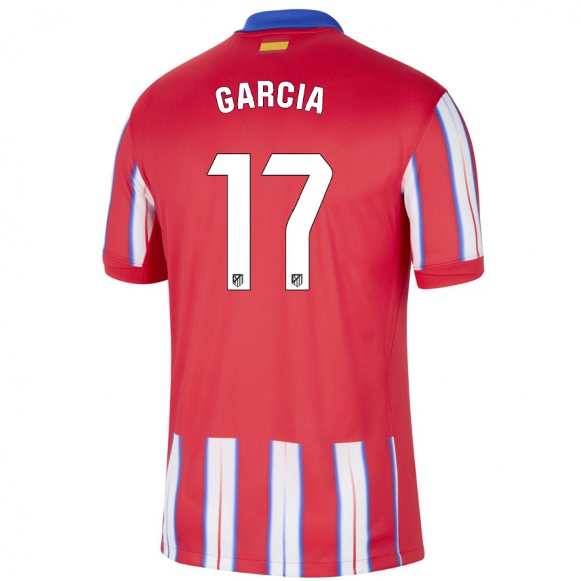 Danxen Kid Gaby García #17 Red White Blue Home Jersey 2024/25 T-Shirt