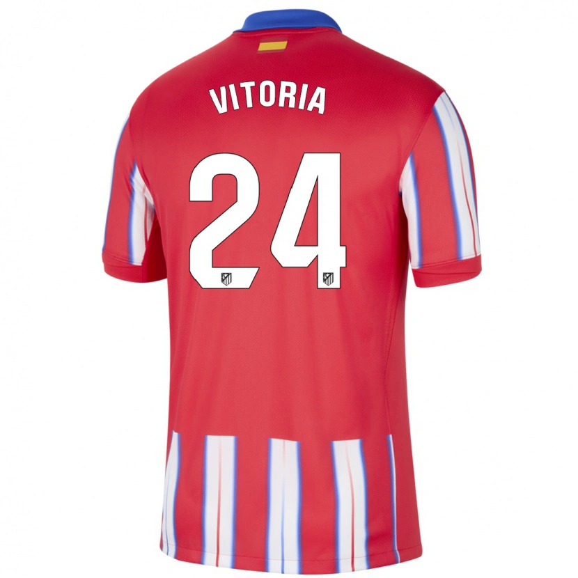 Danxen Kid Ana Vitória #24 Red White Blue Home Jersey 2024/25 T-Shirt