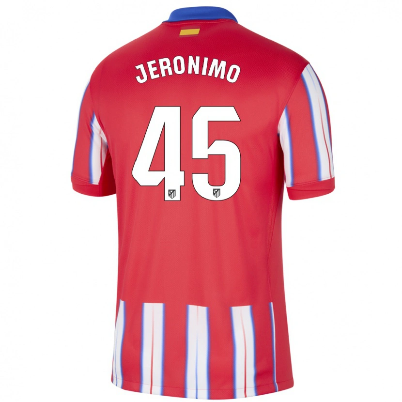 Danxen Kid Isaiah Jeronimo #45 Red White Blue Home Jersey 2024/25 T-Shirt