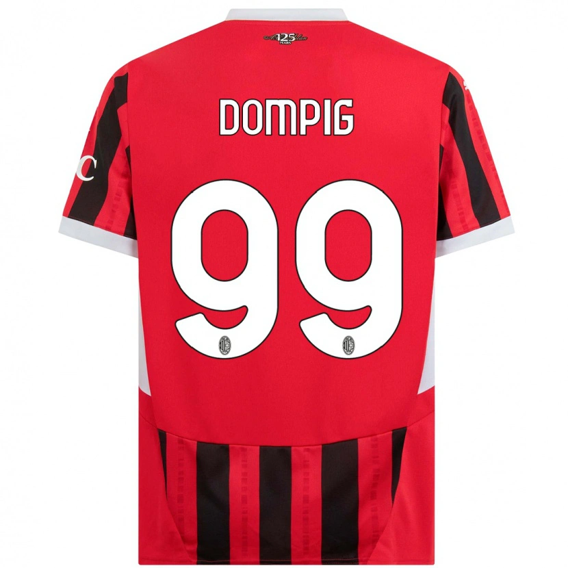 Danxen Kid Chanté Dompig #99 Red Black Home Jersey 2024/25 T-Shirt