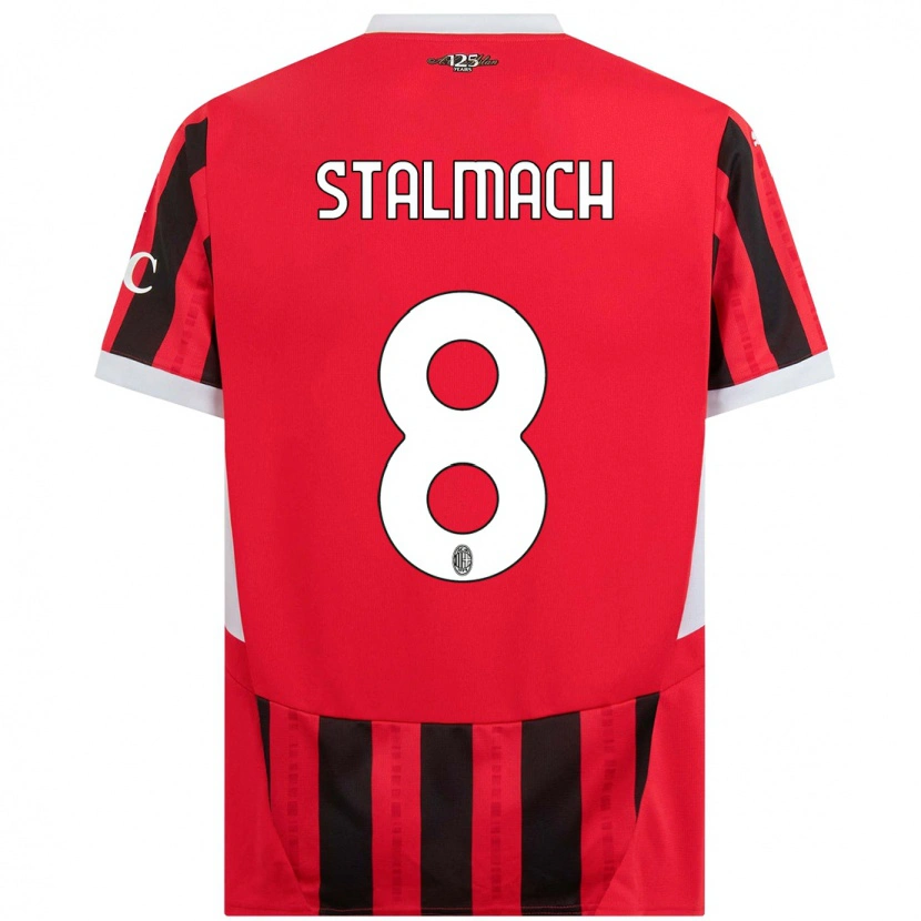 Danxen Kid Dariusz Stalmach #8 Red Black Home Jersey 2024/25 T-Shirt