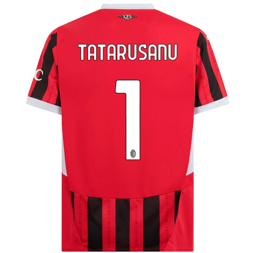 Danxen Kid Ciprian Tatarusanu #1 Red Black Home Jersey 2024/25 T-Shirt