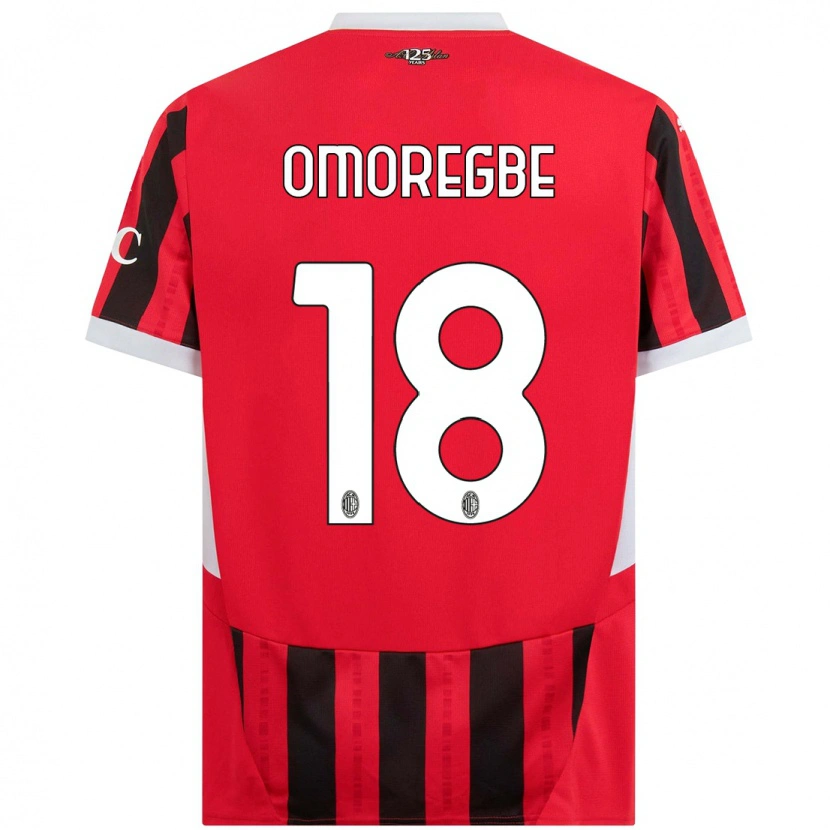 Danxen Kid Bob Murphy Omoregbe #18 Red Black Home Jersey 2024/25 T-Shirt