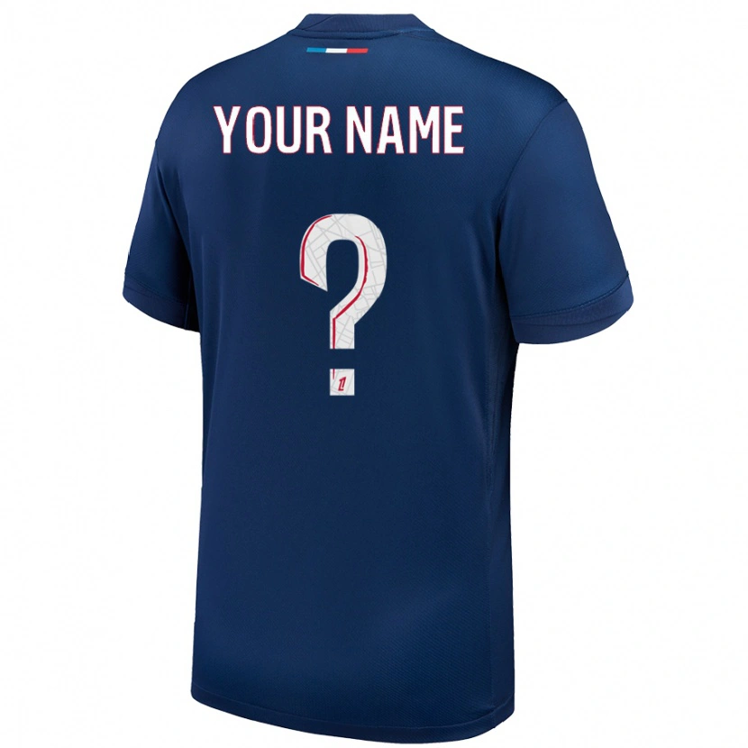 Danxen Kid Your Name #0 Navy Blue White Home Jersey 2024/25 T-Shirt