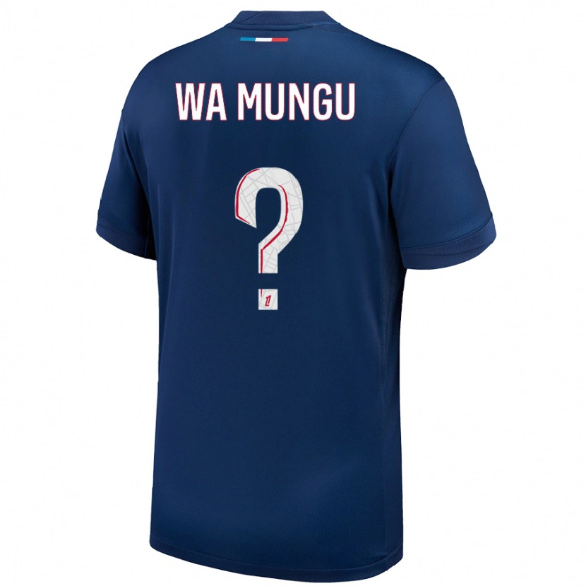 Danxen Kid Vimoj Muntu Wa Mungu #0 Navy Blue White Home Jersey 2024/25 T-Shirt