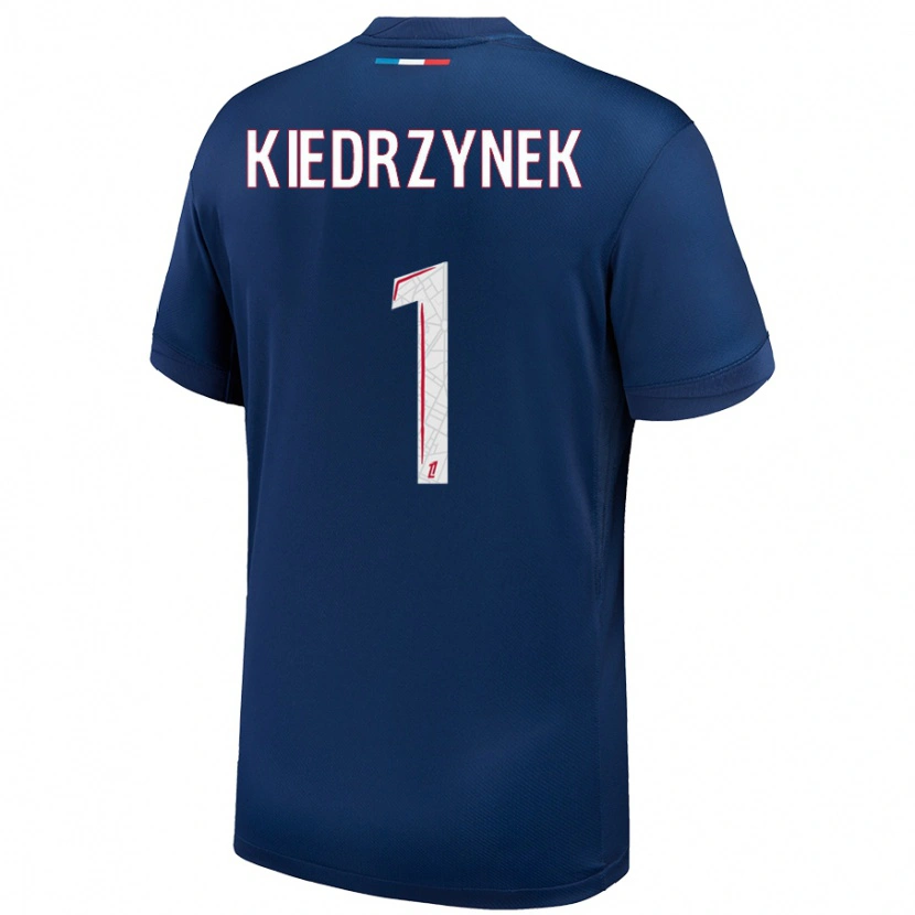 Danxen Kid Katarzyna Kiedrzynek #1 Navy Blue White Home Jersey 2024/25 T-Shirt