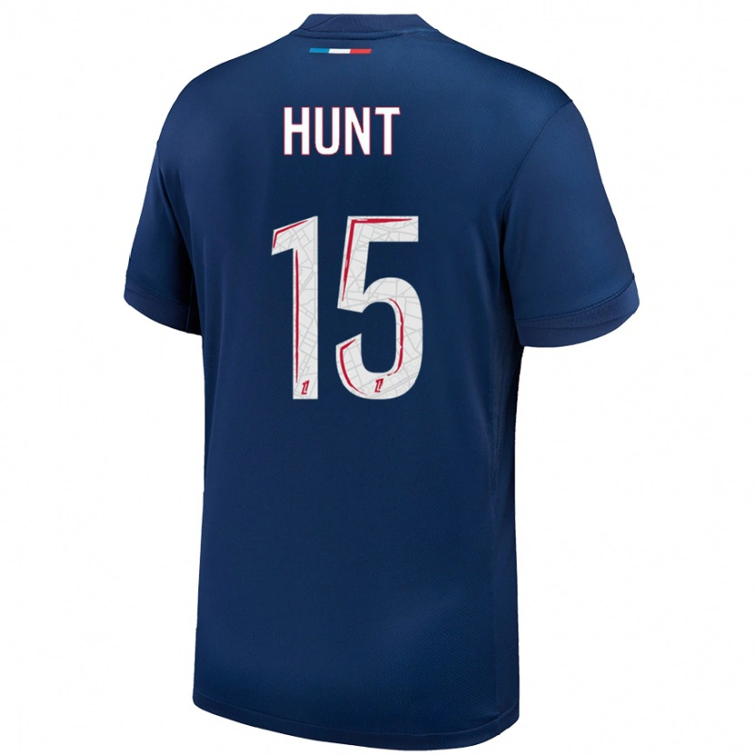 Danxen Kid Clare Hunt #15 Navy Blue White Home Jersey 2024/25 T-Shirt