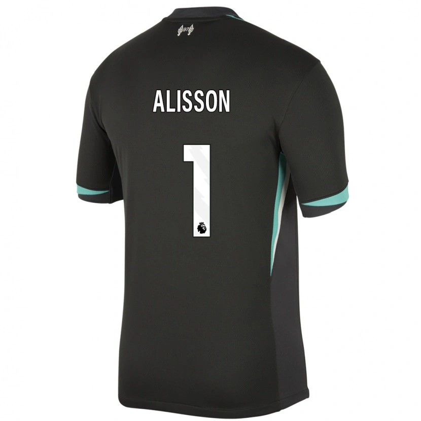 Danxen Kid Alisson #1 Black Anthracite White Away Jersey 2024/25 T-Shirt