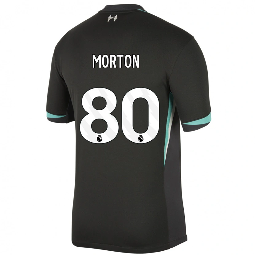 Danxen Kid Tyler Morton #80 Black Anthracite White Away Jersey 2024/25 T-Shirt