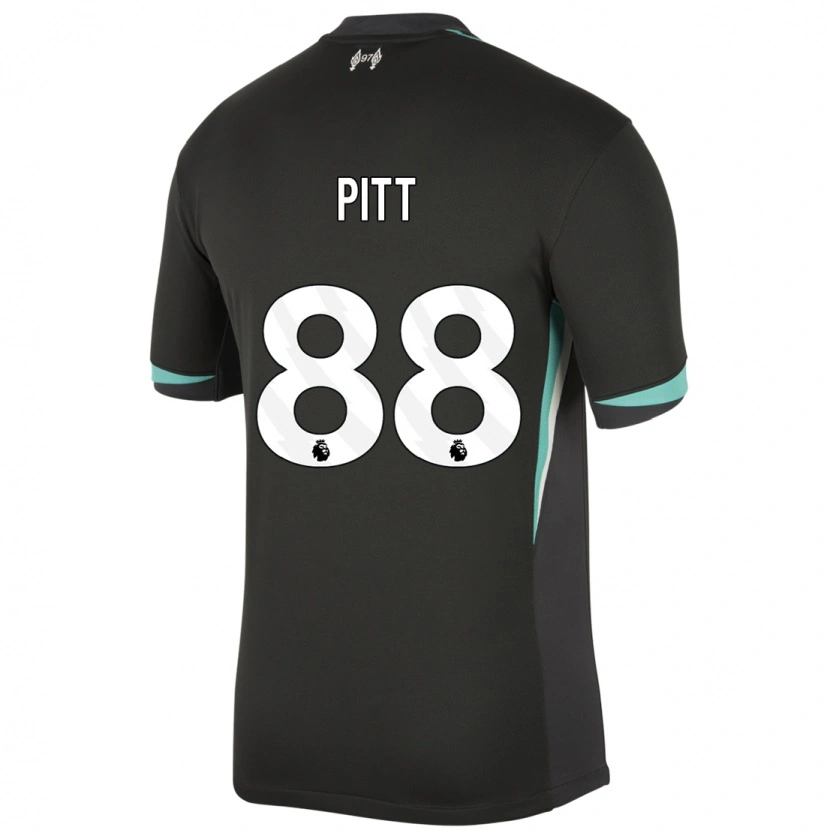 Danxen Kid Lucas Pitt #88 Black Anthracite White Away Jersey 2024/25 T-Shirt