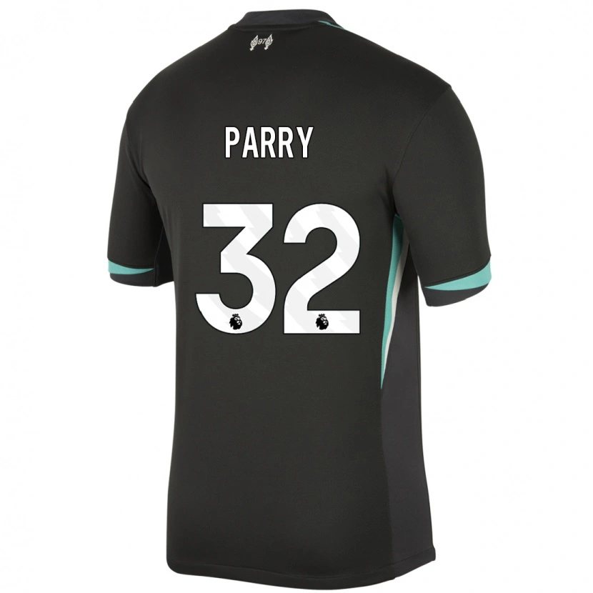 Danxen Kid Lucy Parry #32 Black Anthracite White Away Jersey 2024/25 T-Shirt