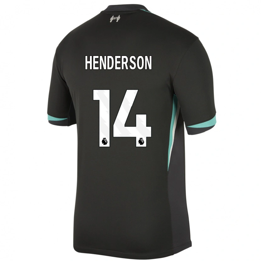 Danxen Kid Henderson #14 Black Anthracite White Away Jersey 2024/25 T-Shirt