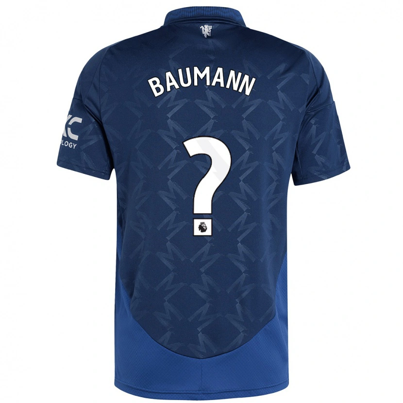 Danxen Kid Zach Baumann #0 Indigo Away Jersey 2024/25 T-Shirt