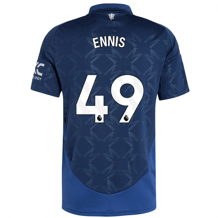 Danxen Kid Ethan Ennis #49 Indigo Away Jersey 2024/25 T-Shirt