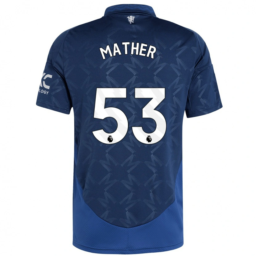 Danxen Kid Sam Mather #53 Indigo Away Jersey 2024/25 T-Shirt