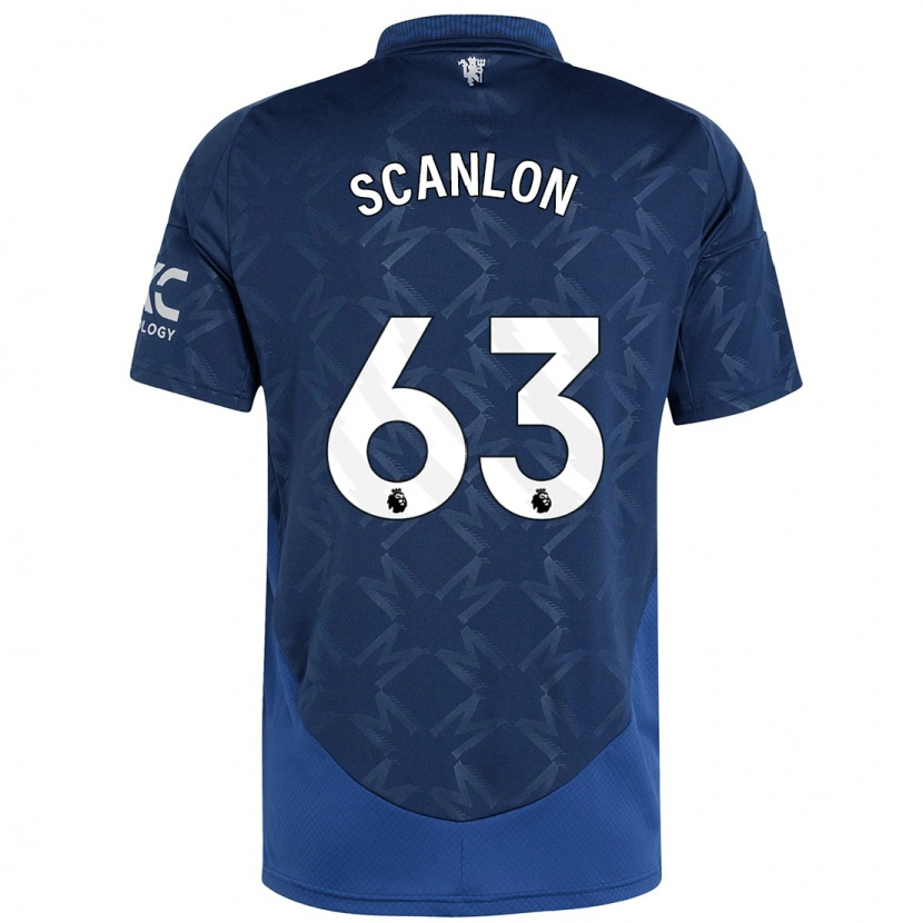 Danxen Kid James Scanlon #63 Indigo Away Jersey 2024/25 T-Shirt