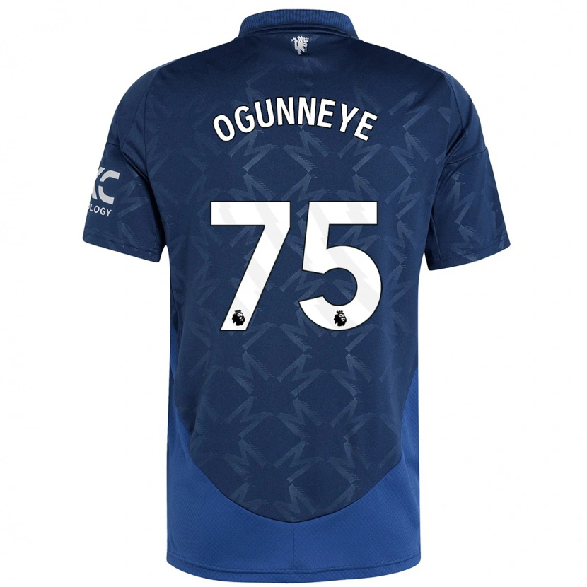 Danxen Kid Habeeb Ogunneye #75 Indigo Away Jersey 2024/25 T-Shirt