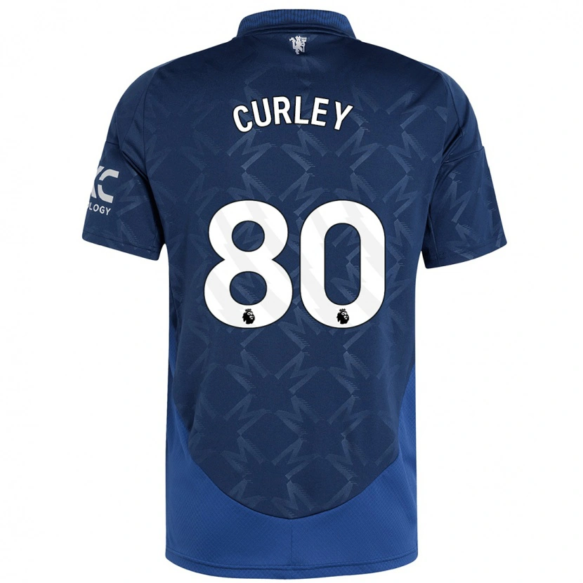 Danxen Kid Ruben Curley #80 Indigo Away Jersey 2024/25 T-Shirt