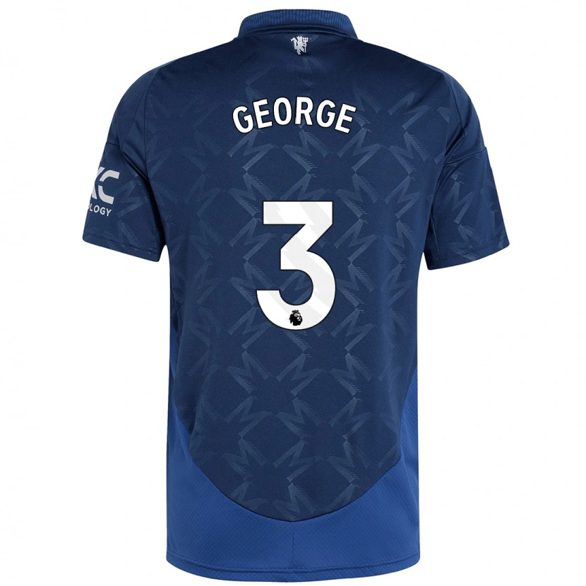 Danxen Kid Gabby George #3 Indigo Away Jersey 2024/25 T-Shirt