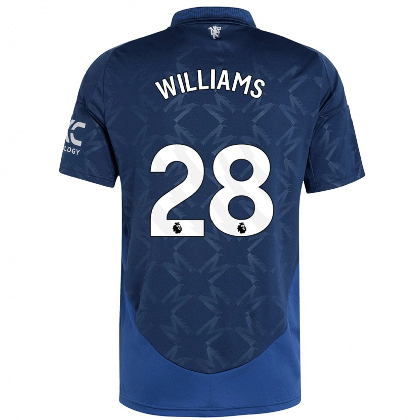 Danxen Kid Rachel Williams #28 Indigo Away Jersey 2024/25 T-Shirt