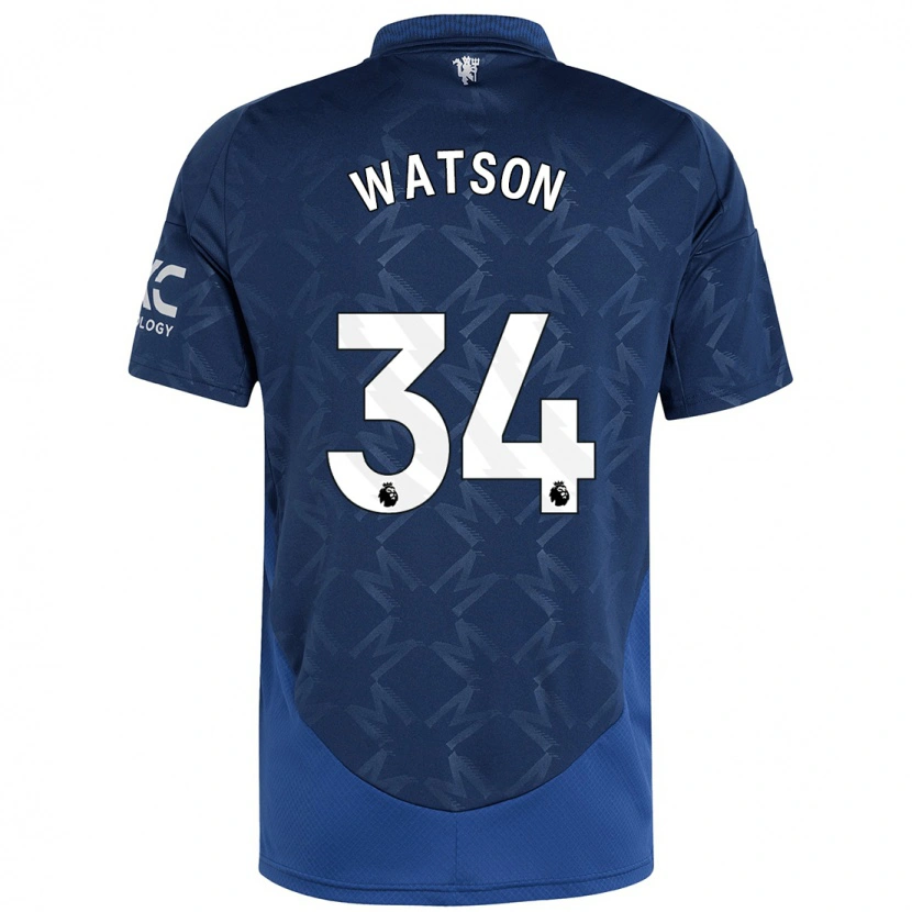 Danxen Kid Emma Watson #34 Indigo Away Jersey 2024/25 T-Shirt