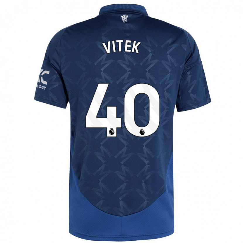 Danxen Kid Radek Vitek #40 Indigo Away Jersey 2024/25 T-Shirt