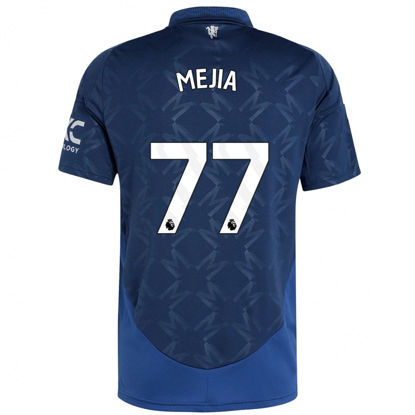 Danxen Kid Mateo Mejia #77 Indigo Away Jersey 2024/25 T-Shirt