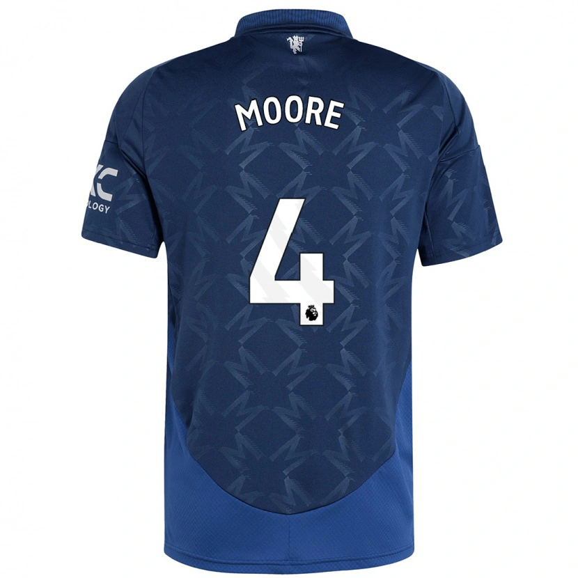 Danxen Kid Jade Moore #4 Indigo Away Jersey 2024/25 T-Shirt