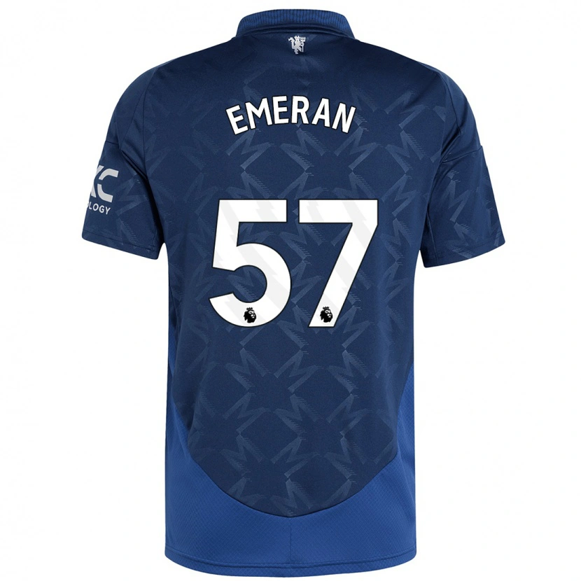 Danxen Kid Noam Emeran #57 Indigo Away Jersey 2024/25 T-Shirt