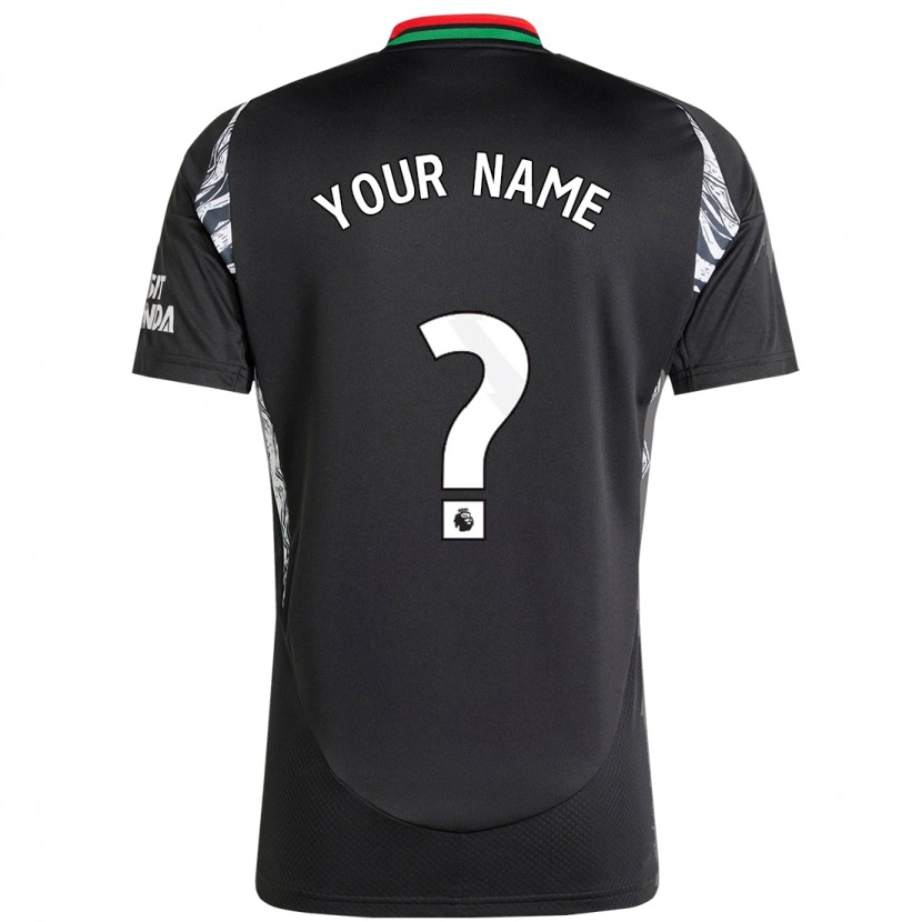 Danxen Kid Your Name #0 Black Away Jersey 2024/25 T-Shirt