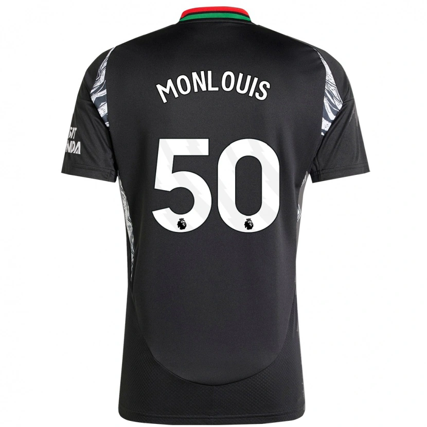 Danxen Kid Zane Monlouis #50 Black Away Jersey 2024/25 T-Shirt