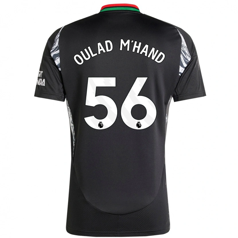 Danxen Kid Salah-Eddine Oulad M'hand #56 Black Away Jersey 2024/25 T-Shirt