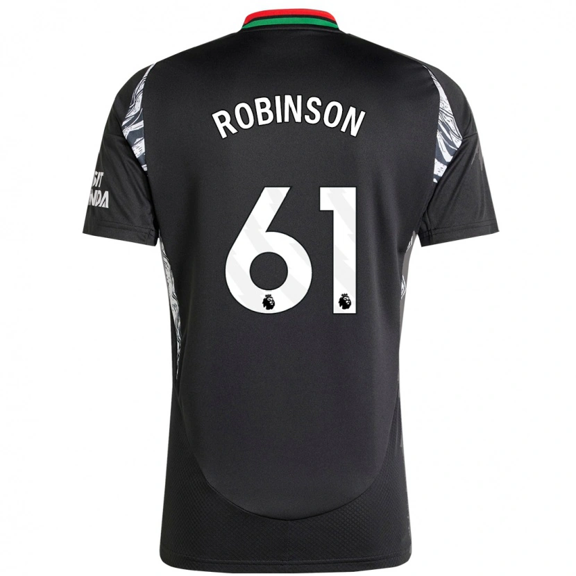 Danxen Kid Josh Robinson #61 Black Away Jersey 2024/25 T-Shirt