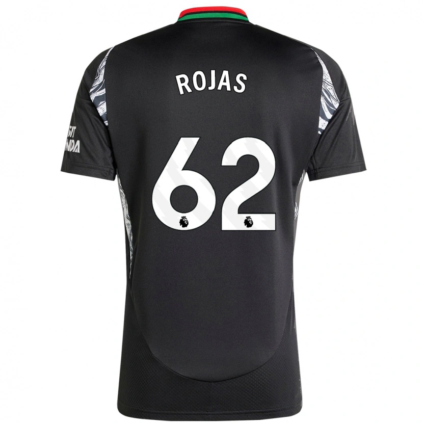 Danxen Kid Alexei Rojas #62 Black Away Jersey 2024/25 T-Shirt