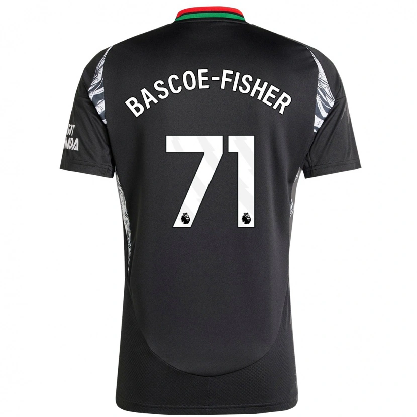 Danxen Kid Jakai Bascoe-Fisher #71 Black Away Jersey 2024/25 T-Shirt