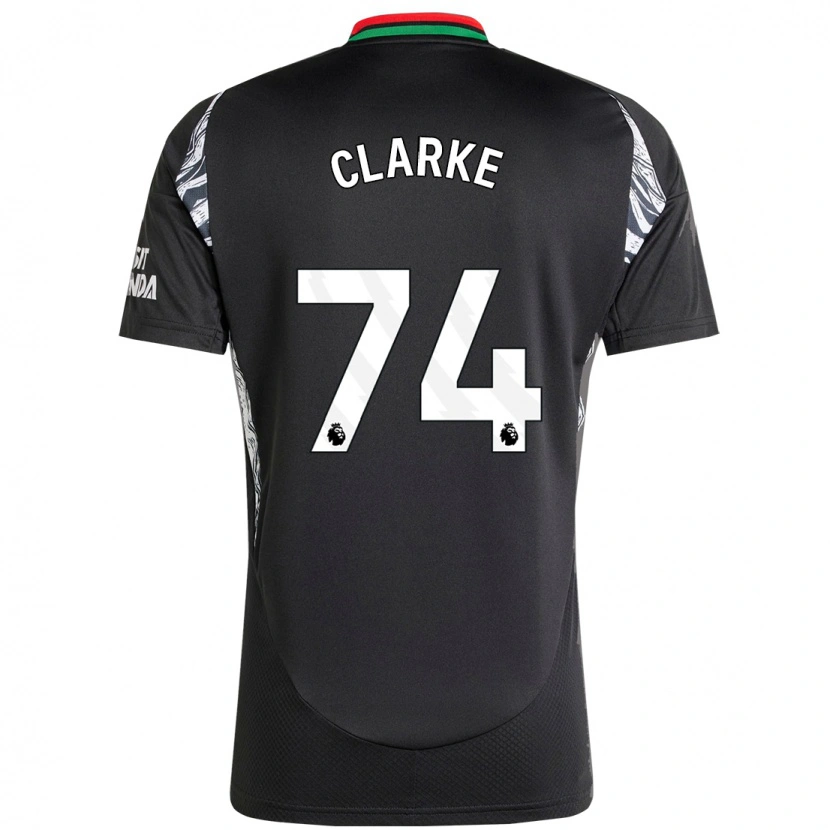 Danxen Kid Brayden Clarke #74 Black Away Jersey 2024/25 T-Shirt