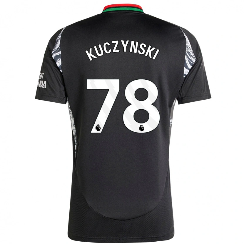 Danxen Kid Max Kuczynski #78 Black Away Jersey 2024/25 T-Shirt