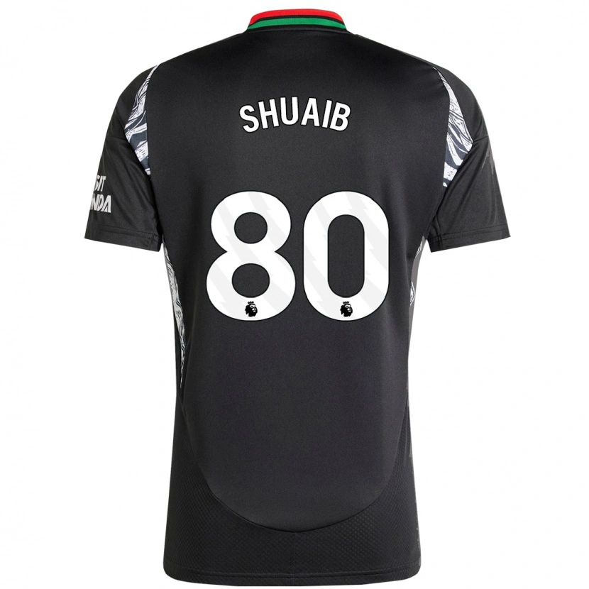 Danxen Kid Zac Shuaib #80 Black Away Jersey 2024/25 T-Shirt