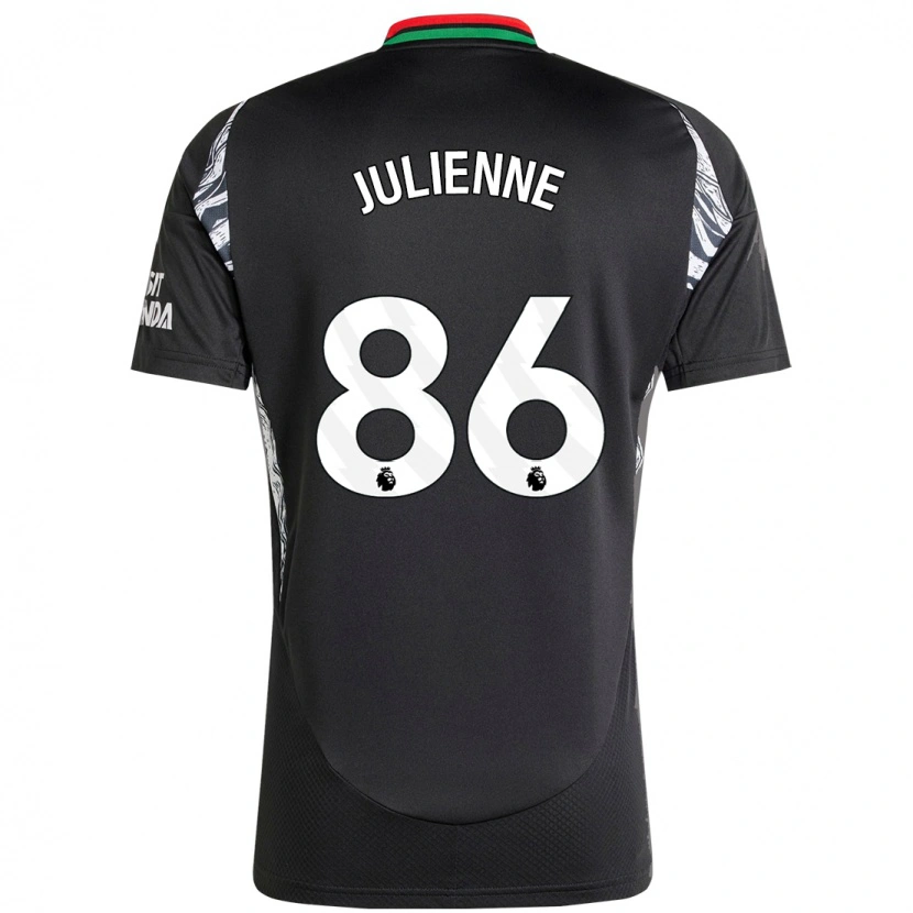 Danxen Kid Theo Julienne #86 Black Away Jersey 2024/25 T-Shirt