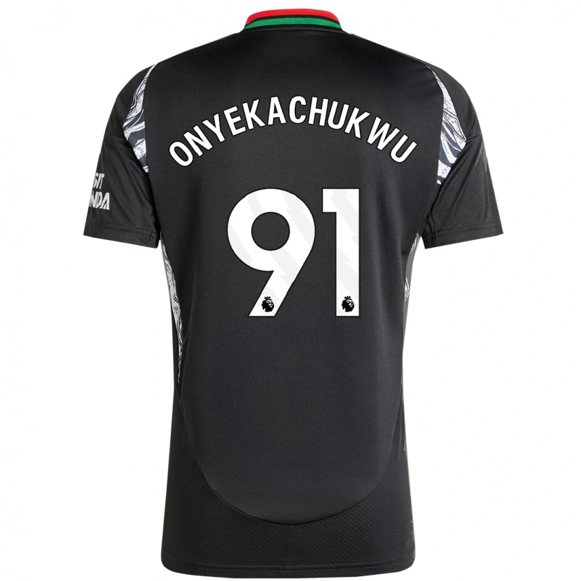 Danxen Kid Samuel Onyekachukwu #91 Black Away Jersey 2024/25 T-Shirt