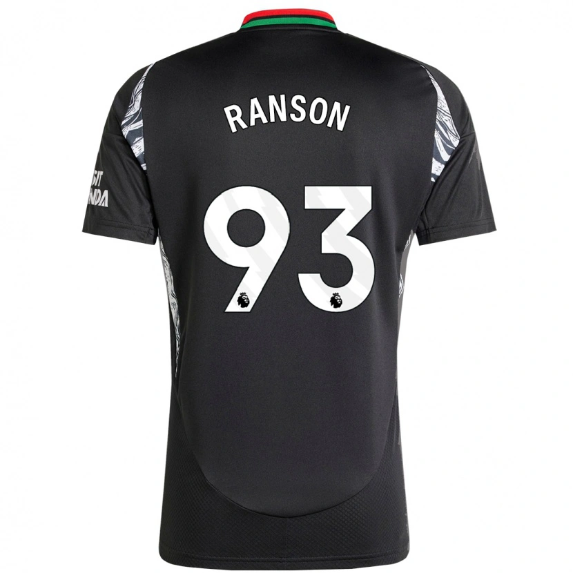 Danxen Kid Khari Ranson #93 Black Away Jersey 2024/25 T-Shirt