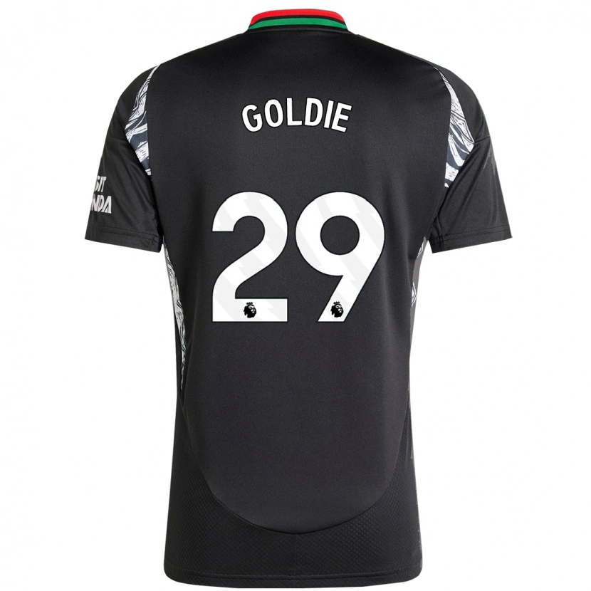 Danxen Kid Teyah Goldie #29 Black Away Jersey 2024/25 T-Shirt